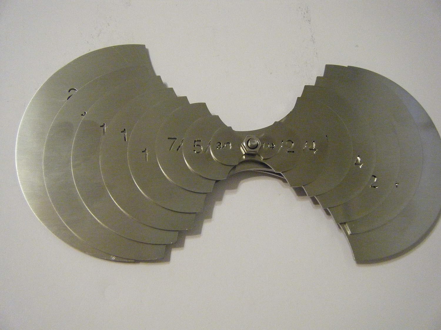 Davis Large Radius Gage Set 14″-2 18″