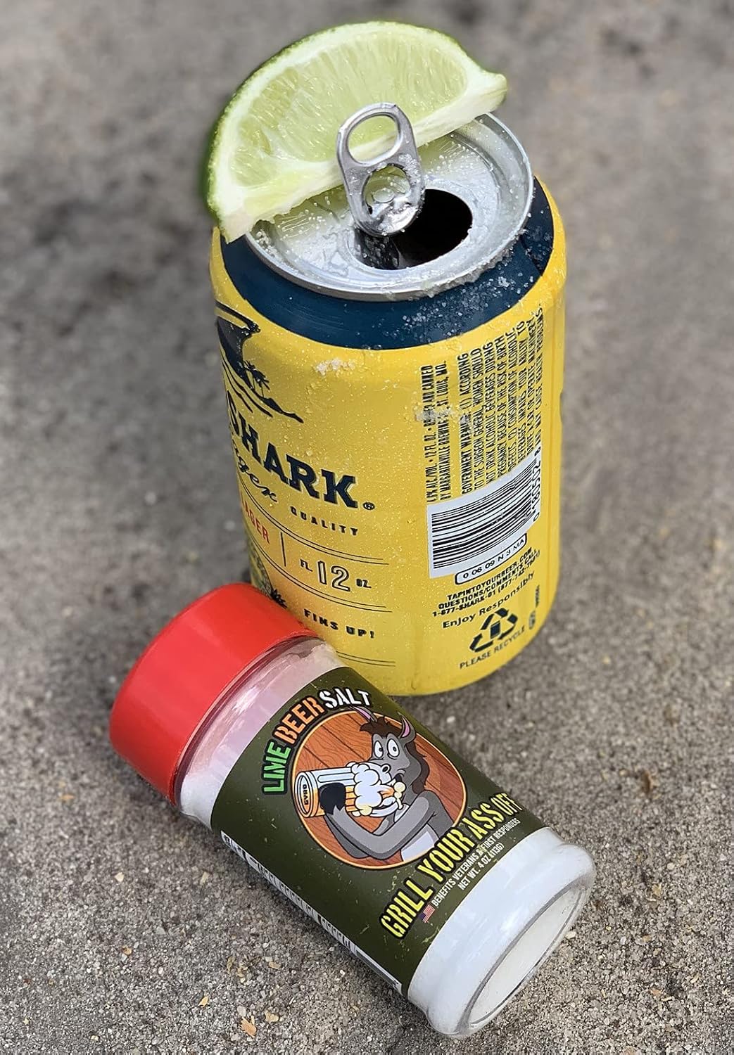 Grill Your As* Off – Sal de limón con sabor a lima para cerveza lager nacional, importaciones mexicanas y cervezas de trigo al estilo belga, mezcla