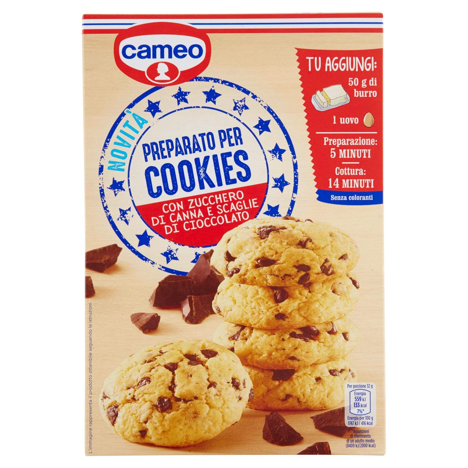 Cameo Galletas Preparadas Mezcla en Polvo 10.58 oz 10.58oz