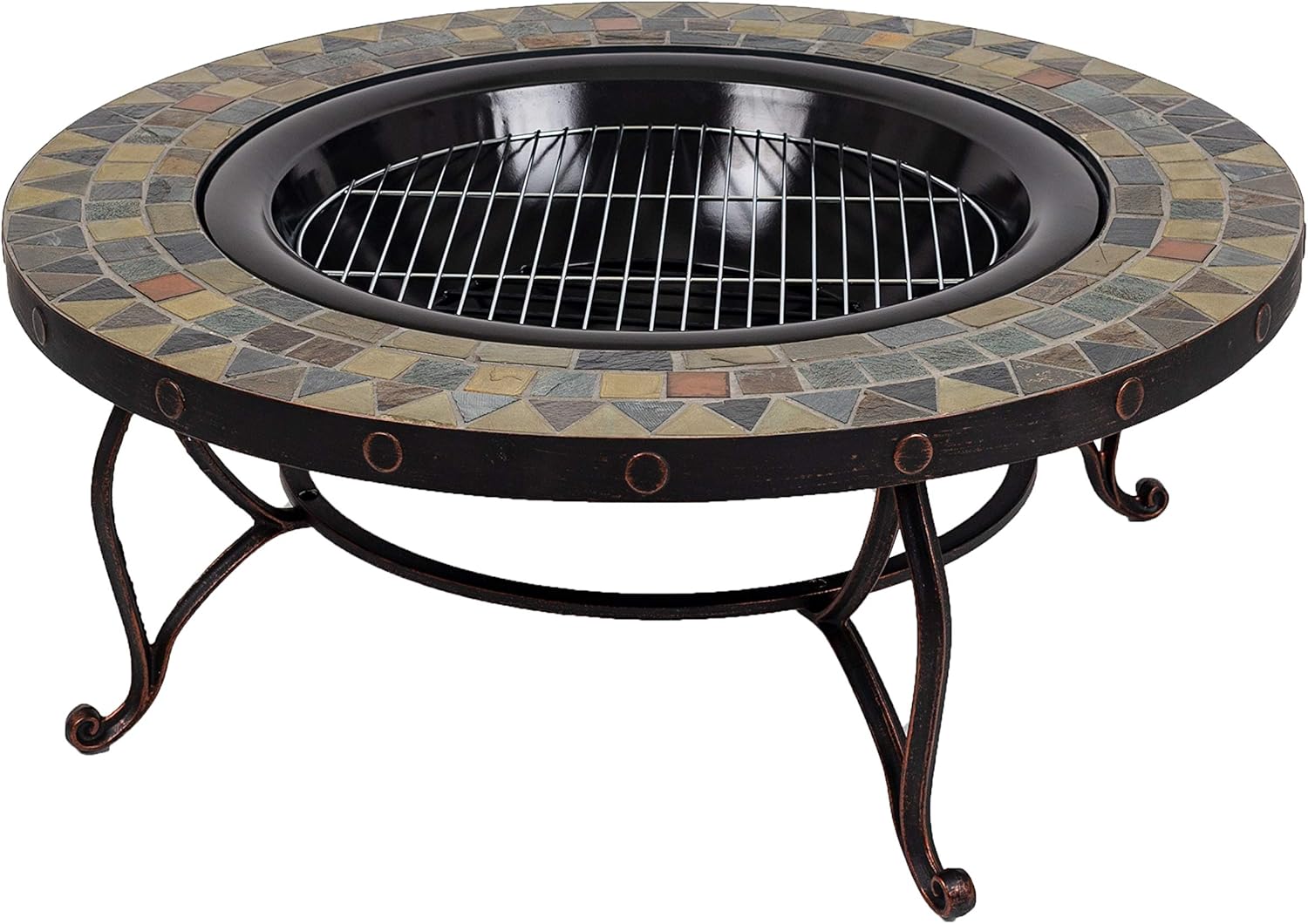 Pleasant Hearth OFW707RI hoguera, bronce frotado
