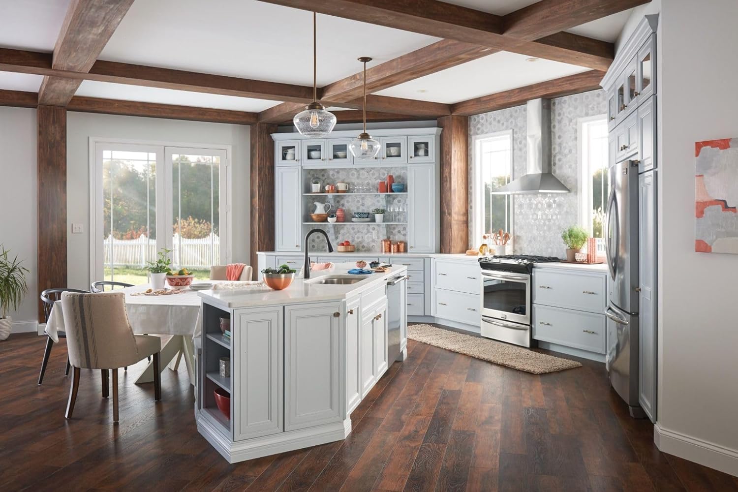 Moen Essie 87014EWBRB – Grifo de cocina desplegable de una manija, en bronce mediterráneo