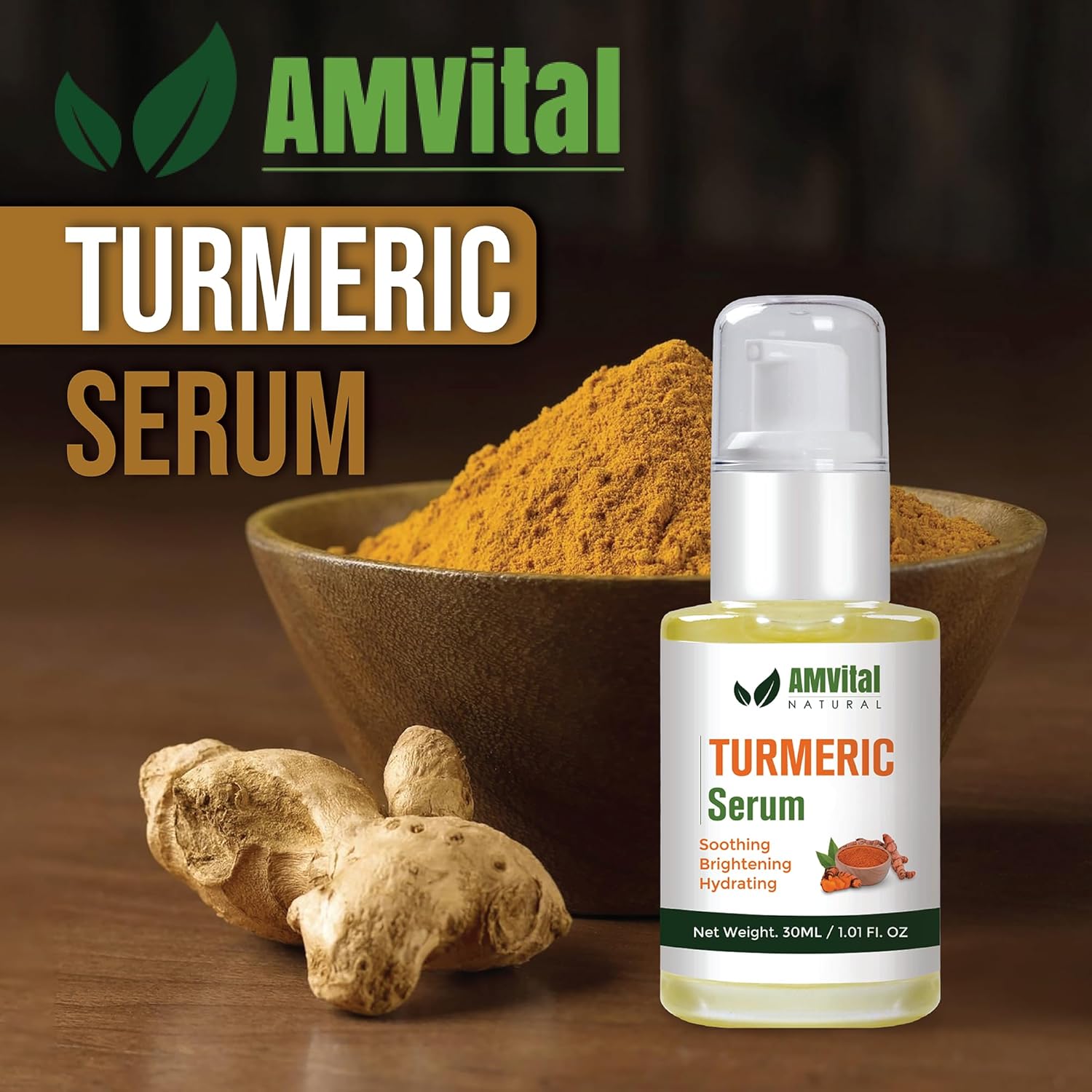 Cúrcuma Skin Care Series Face Serum Body Scrub Jabón Bar Crema facial
