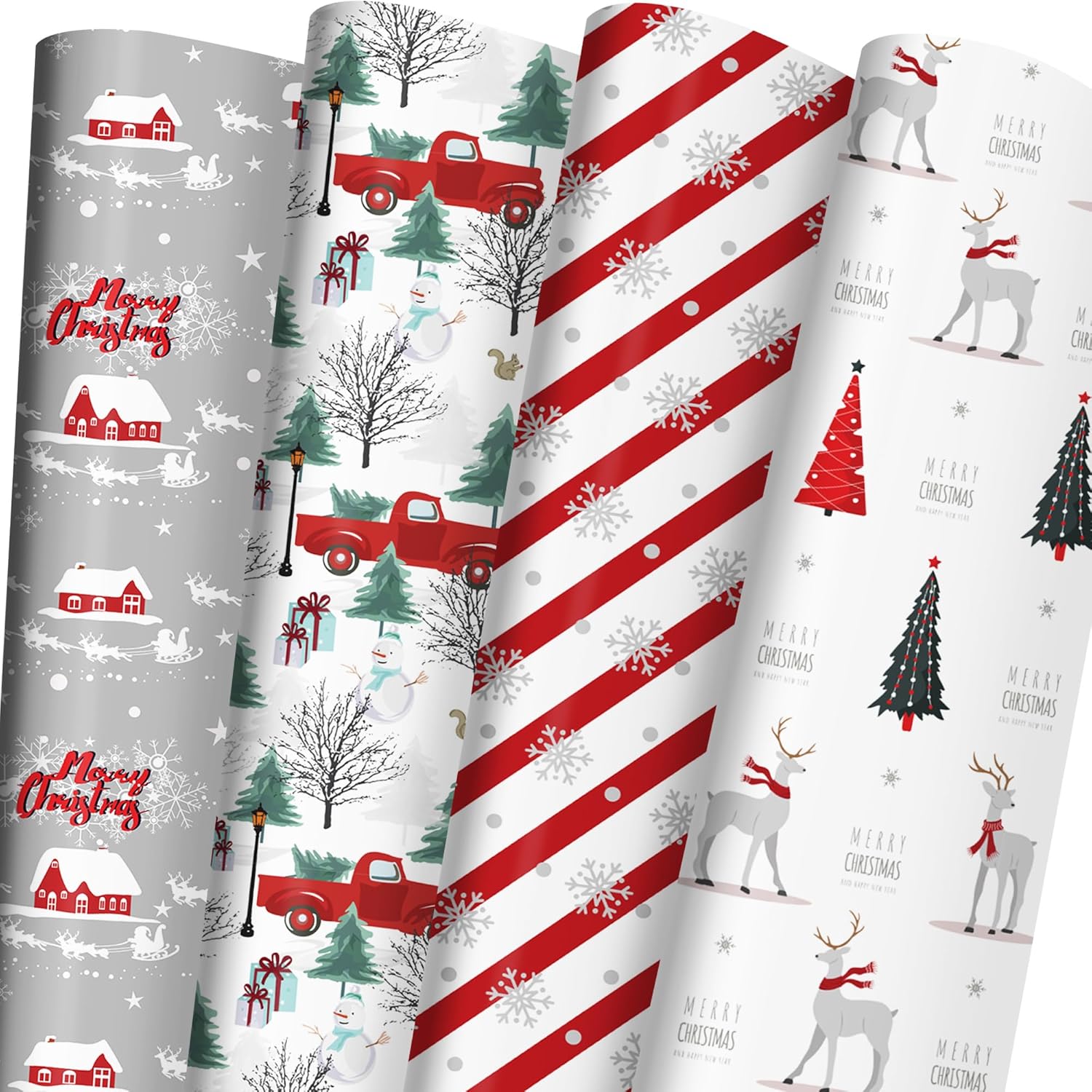 Cuitpan Papel de regalo de Navidad