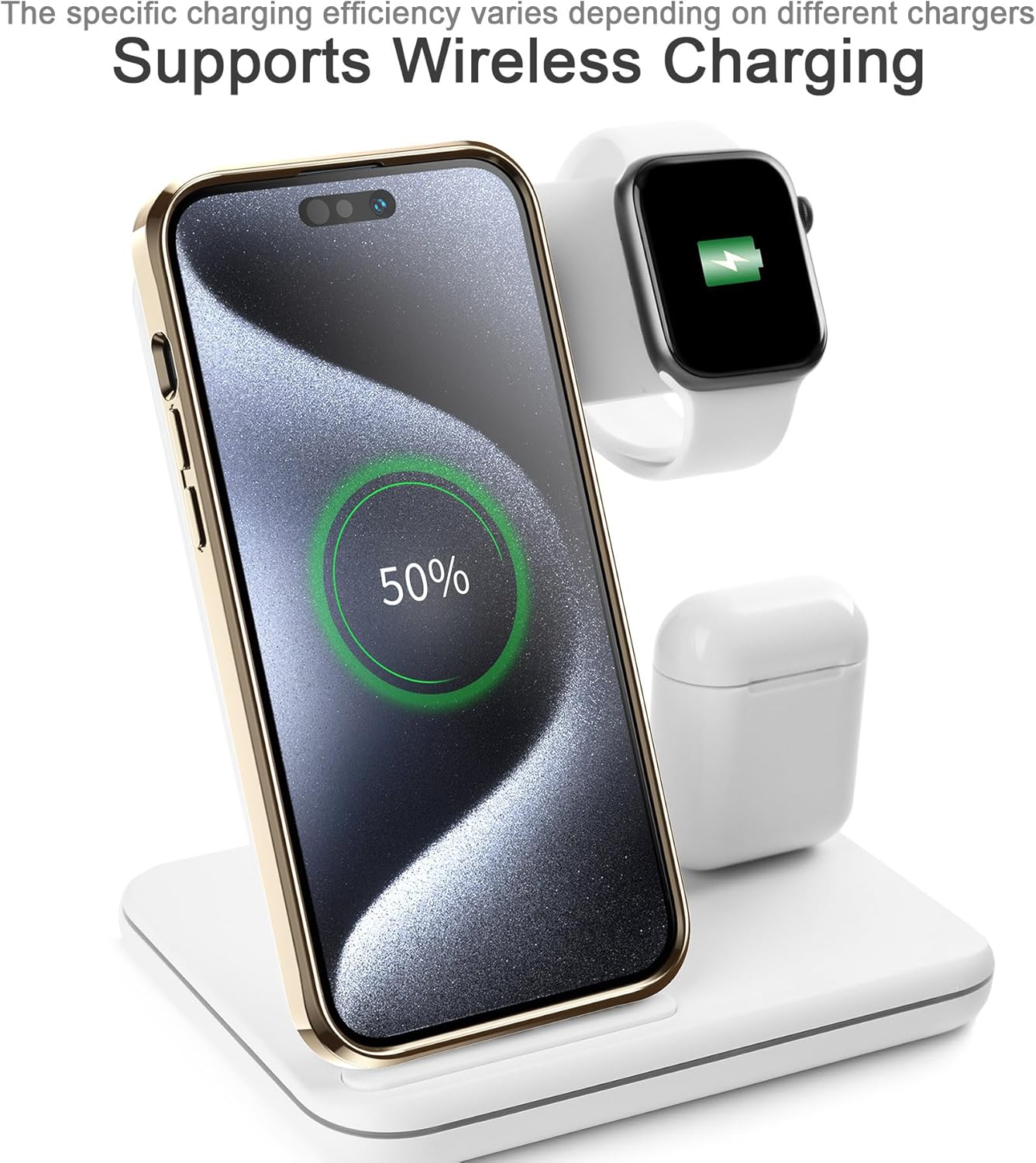 Foluu Funda ultradelgada para iPhone 15 Pro de 6.1 pulgadas con protector de pantalla de vidrio templado y protector de lente de cámara, chapado