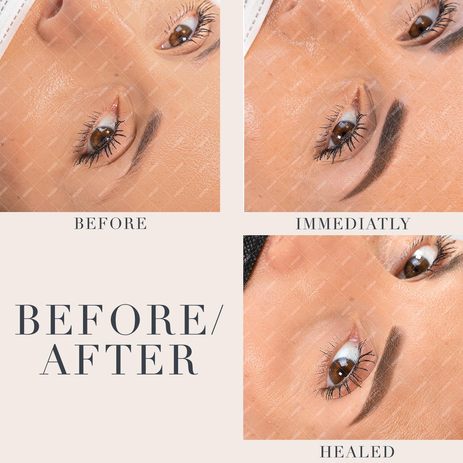 Biotek Pigmento de cejas para maquillaje permanente – Color rubio neutro para cejas – Más que nunca – Hecho en Italia – Moscú 0,61 onzas líquidas