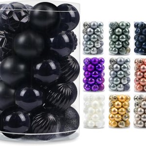 AMS – Bola de Navidad con miniadornos exquisitos, bolas coloridas, decoraciones colgante AMS – Bola de Navidad con miniadornos exquisitos, bolas coloridas, decoraciones colgante