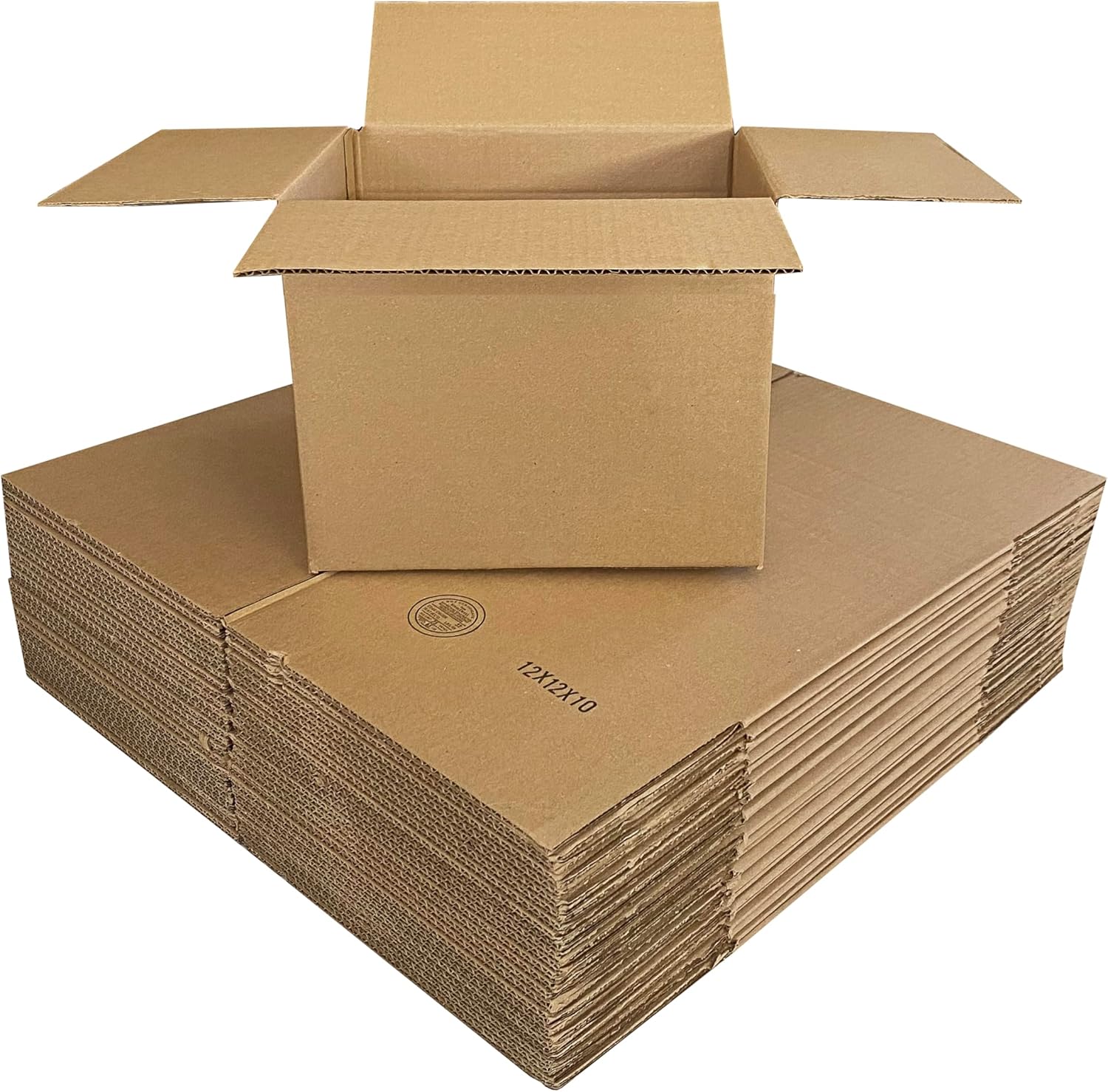 Cajas de embalaje de correo corrugado y envío, paquete de 25 (12 x 12 x 10 pulgadas25 unidades)