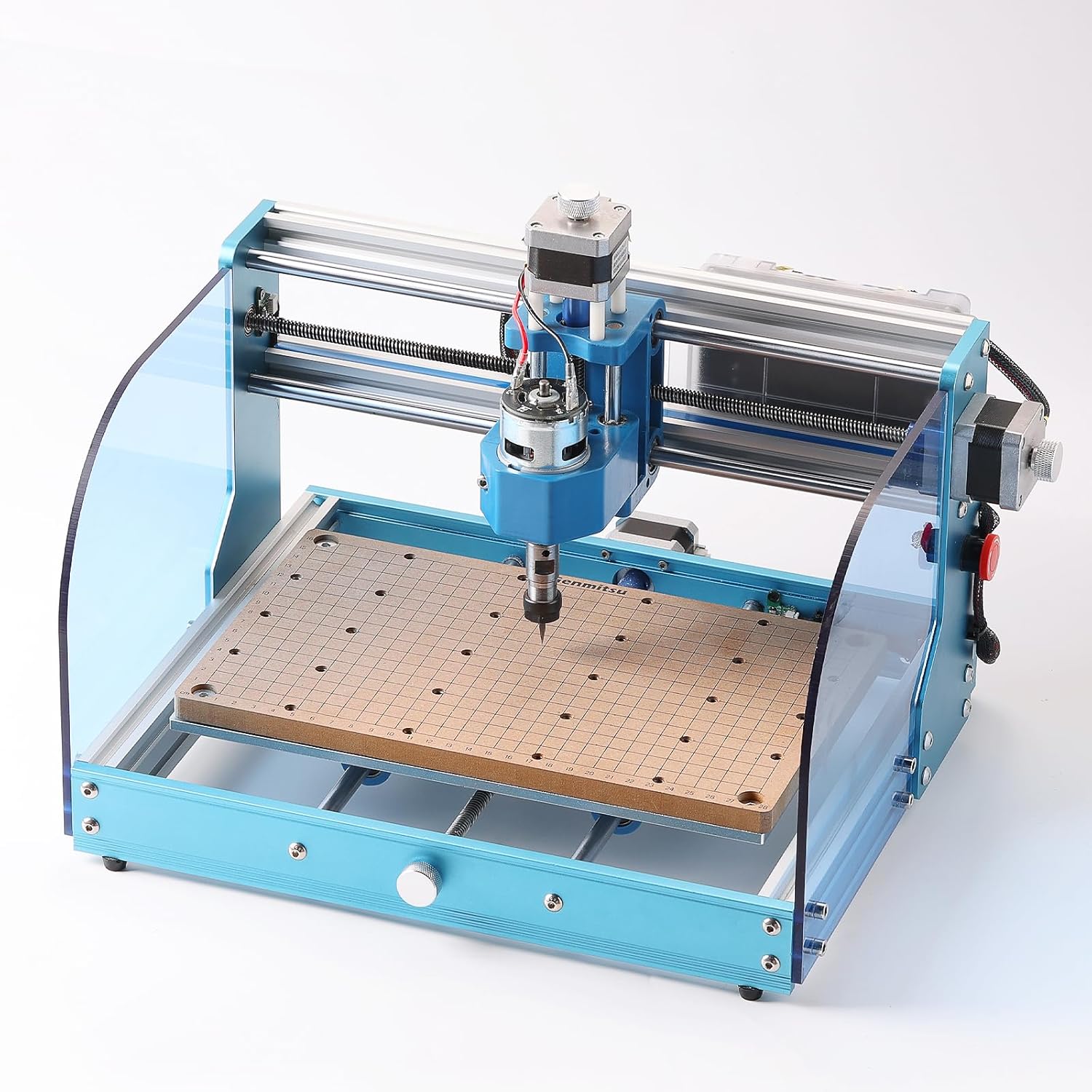 Genmitsu Alerón de rejilla CNC MDF para máquina enrutadora CNC 3018-PROVer V2, 11.811 x 7.087 x 0.472 in (11-45 x 7 x 12 pulgadas), agujeros M6