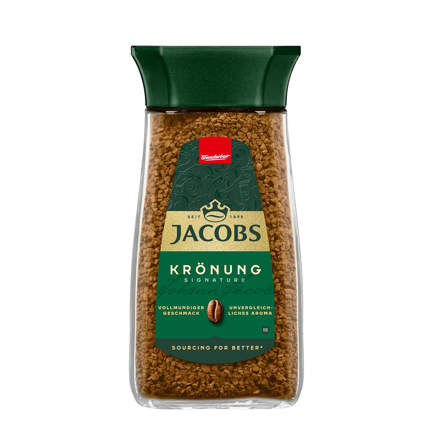 Jacobs Café instantáneo KRONUNG, tarro de 7.05 oz