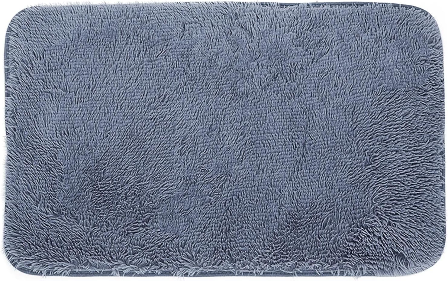 Alfombras de baño de felpa, alfombra de ducha gris, alfombra de bienvenida para sala de día, sala de estar, alfombras para el hogar, productos de