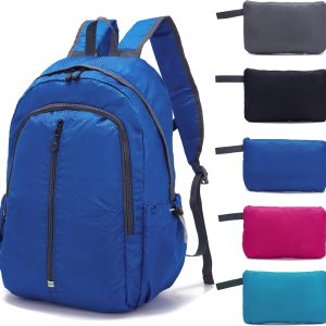 YZAOLL Mochila de senderismo pequeña, mochila ligera y plegable para senderismo, para mujeres y hombres, viajes, campamento, vacaciones, Z-25l-azul YZAOLL Mochila de senderismo pequeña, mochila ligera y plegable para senderismo, para mujeres y hombres, viajes, campamento, vacaciones, Z-25l-azul