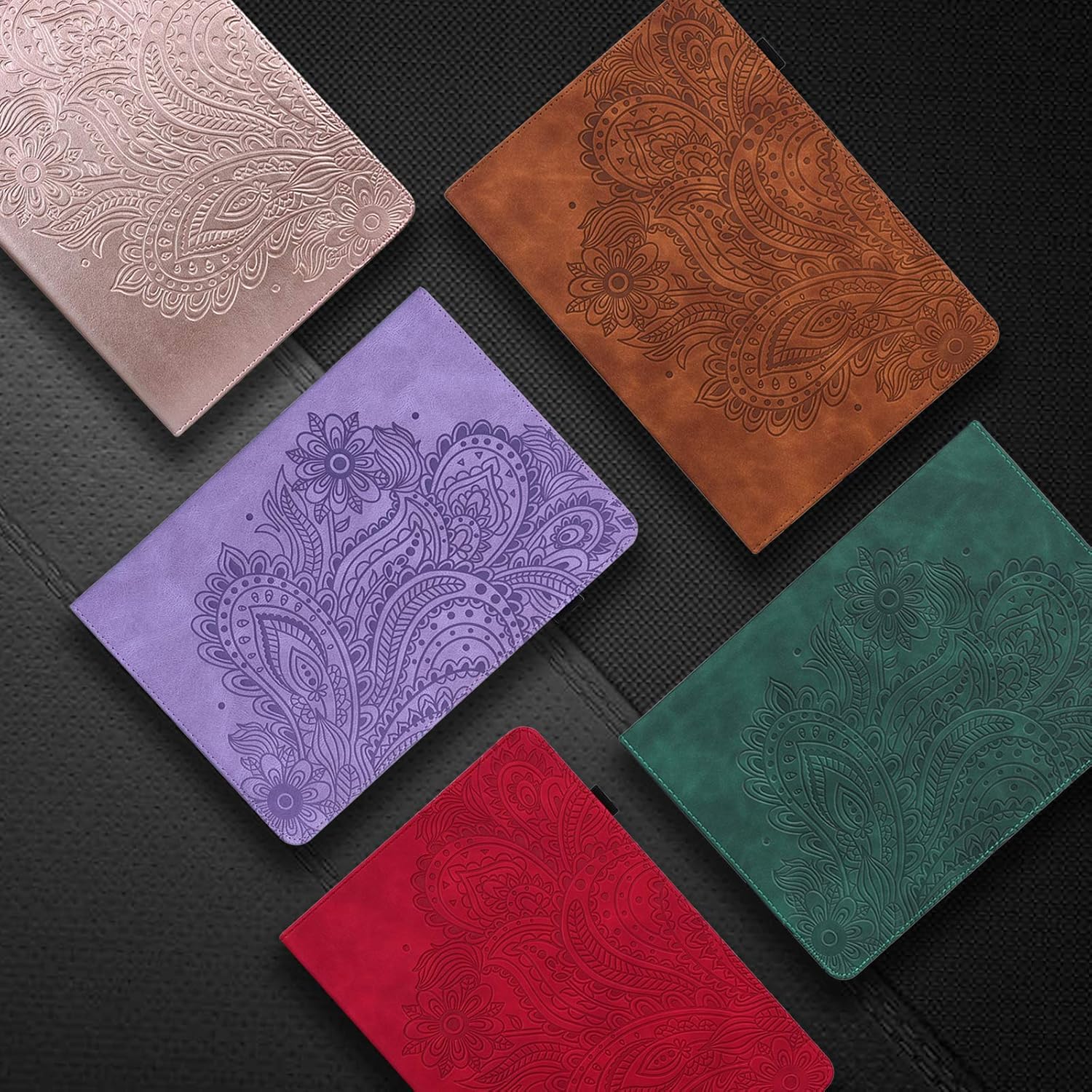 ALILANG Funda para Xiaomi Redmi Pad SE de 11 pulgadas 2023 con lápiz capacitivo, múltiples ángulos de visión con soporte de piel sintética para