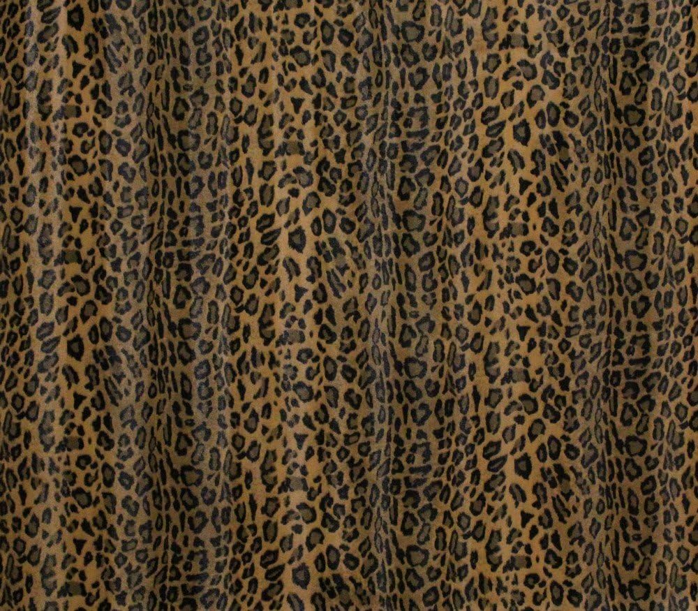 The Yard – Tapicería de vinilo de tela de tabaco de leopardo, 54 pulgadas de ancho, vendido por The Yard