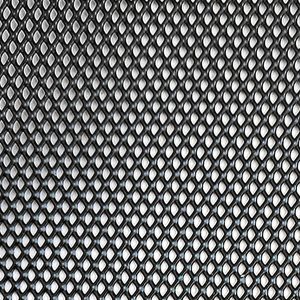 Malla universal plateada de 40 x 13 pulgadas para parrilla de automóvil, aleación de aluminio, orificio rómbico para parachoques (negro 0.079 x Malla universal plateada de 40 x 13 pulgadas para parrilla de automóvil, aleación de aluminio, orificio rómbico para parachoques (negro 0.079 x