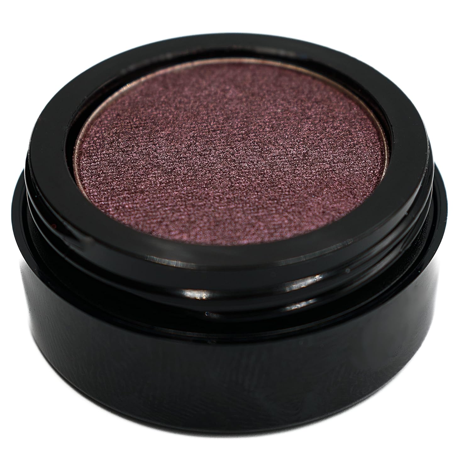 Sombra de ojos vegana vegana con polvo metálico brillante y morado violeta, color borgoña, sin talco, parabenos ni crueldad