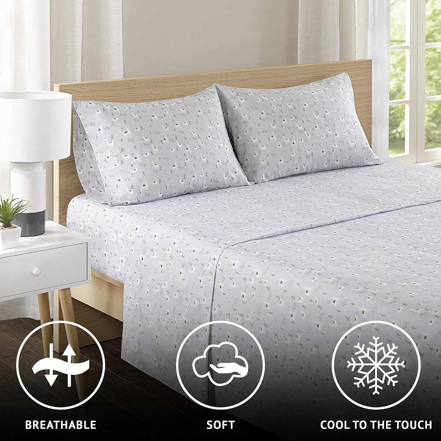 Comfort Spaces – Sábanas con fundas de almohada