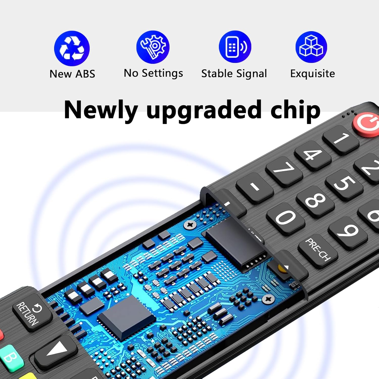 Paquete de 2 BN59-01315A repuesto para todos los controles remotos de TV Samsung, repuesto compatible con todos los controles remotos LED LCD HDTV