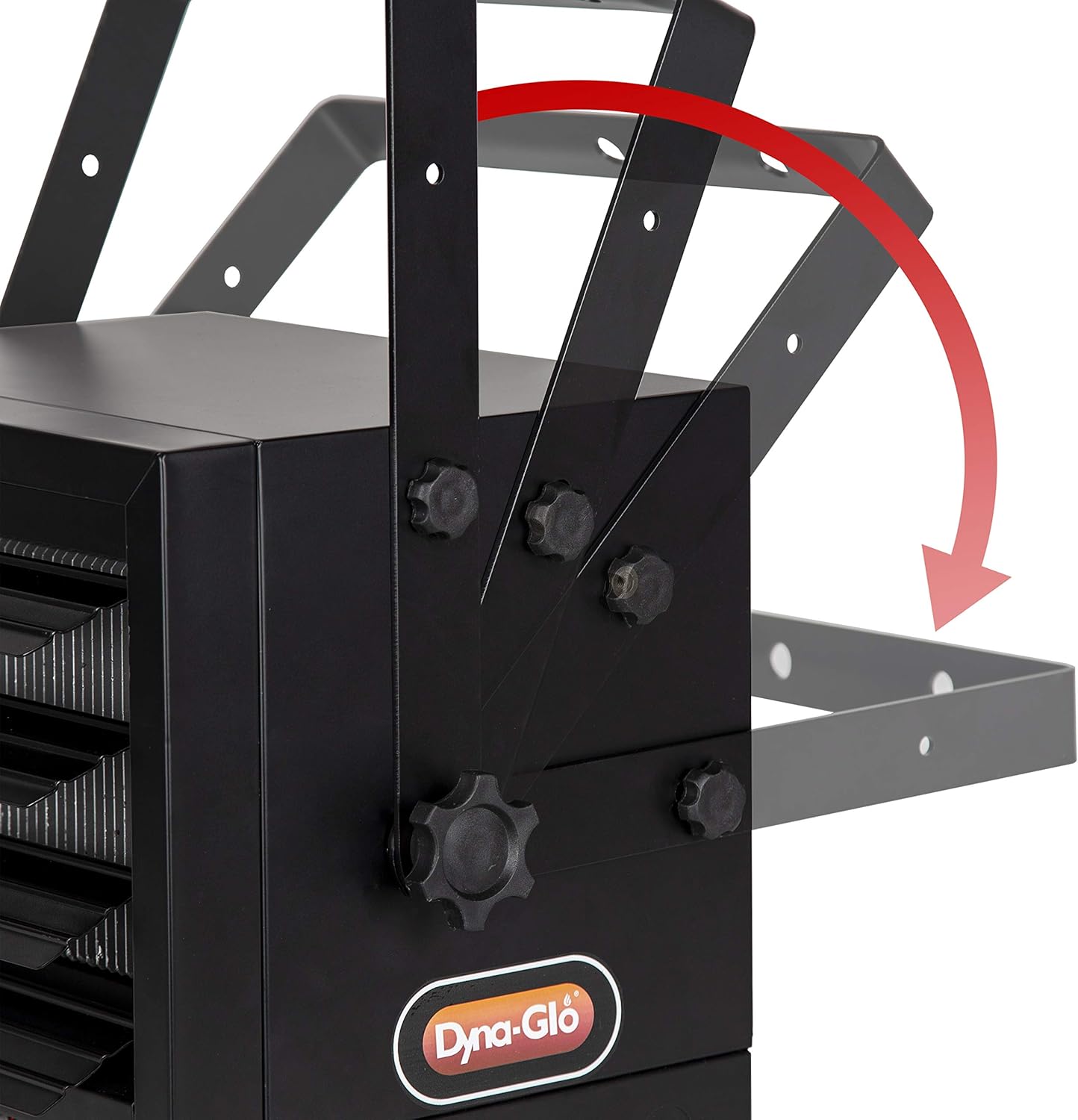 Dyna-Glo EG7500DH – Calentador eléctrico de garaje de doble calor, 7500 W, color negro