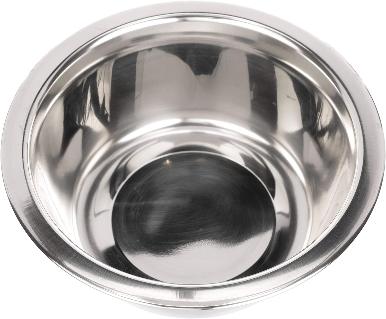 Cuencos de acero inoxidable para perros y gatos, plato adicional de repuesto, de metal, para alimentos y agua, 1 o 2 unidades