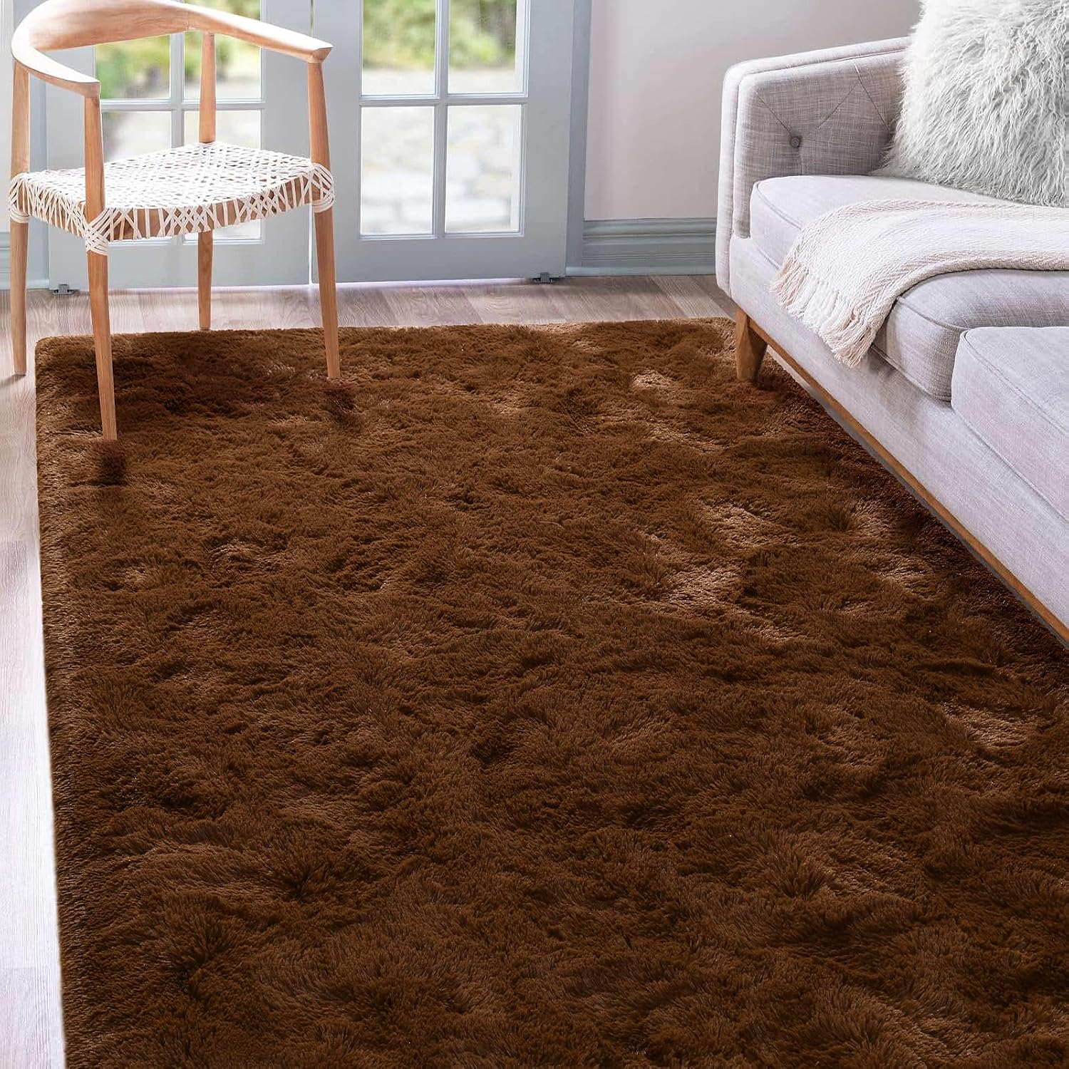 Terrug – Alfombras de área supersuaves de estilo moderno para dormitorio, sala de estar, habitación, decoración de interiores del hogar cómoda