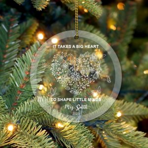 Adornos personalizados para profesores, adornos de corazón para profesores, adornos para profesores, adornos de maestros de escuela, adornos de Adornos personalizados para profesores, adornos de corazón para profesores, adornos para profesores, adornos de maestros de escuela, adornos de