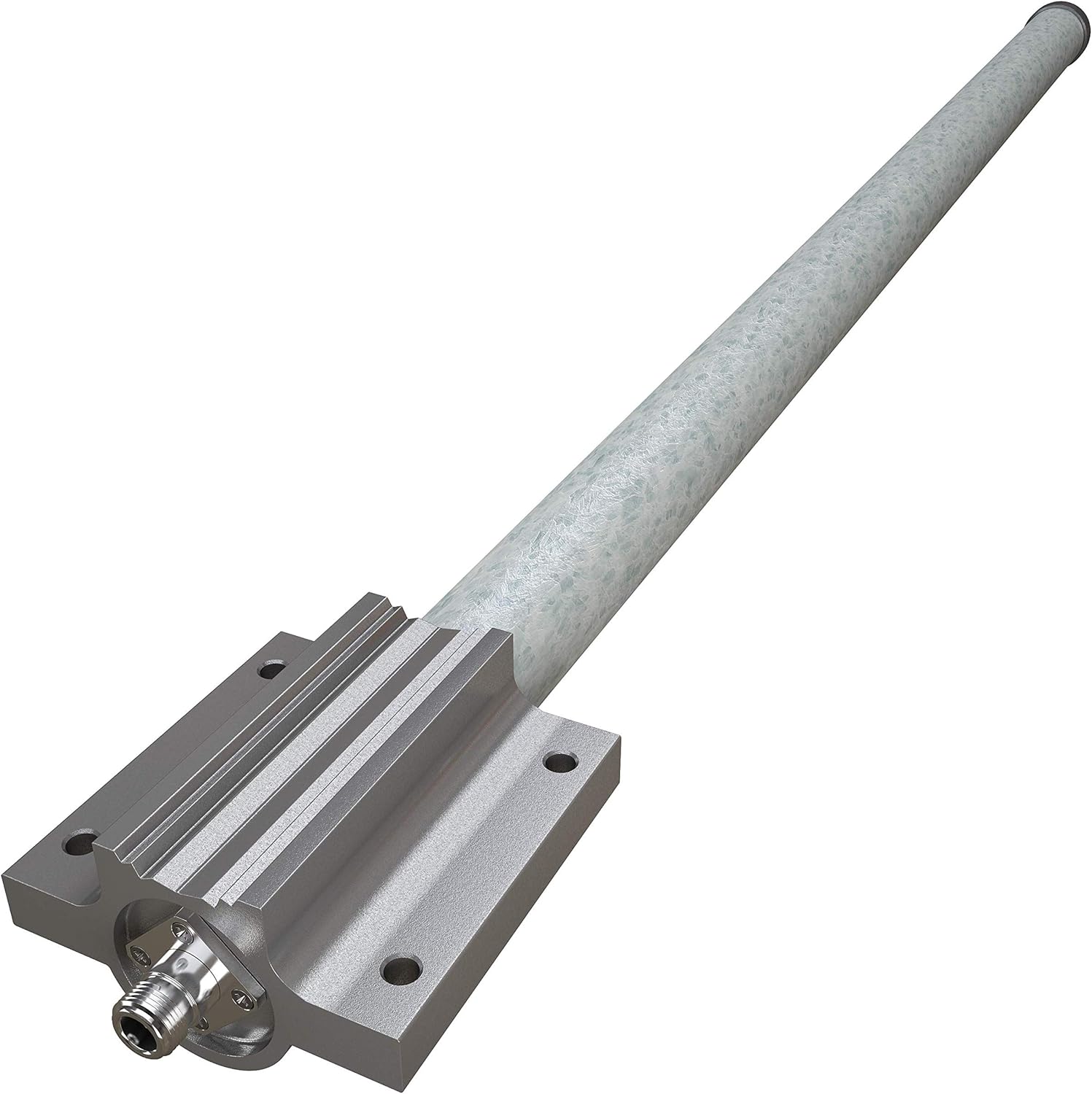 Antena Omni WiFi para exteriores, 12 dB, 2.4 GHz, montaje en techo (3 pies de largo) Extensor de red inalámbricarepetidor de rango Polo (conector de