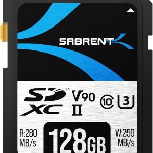 SABRENT Rocket v90 – Tarjeta de memoria SD UHS-II de 128 GB R280MBs W250MBs (SD-TL90-128GB) SABRENT Rocket v90 – Tarjeta de memoria SD UHS-II de 128 GB R280MBs W250MBs (SD-TL90-128GB)