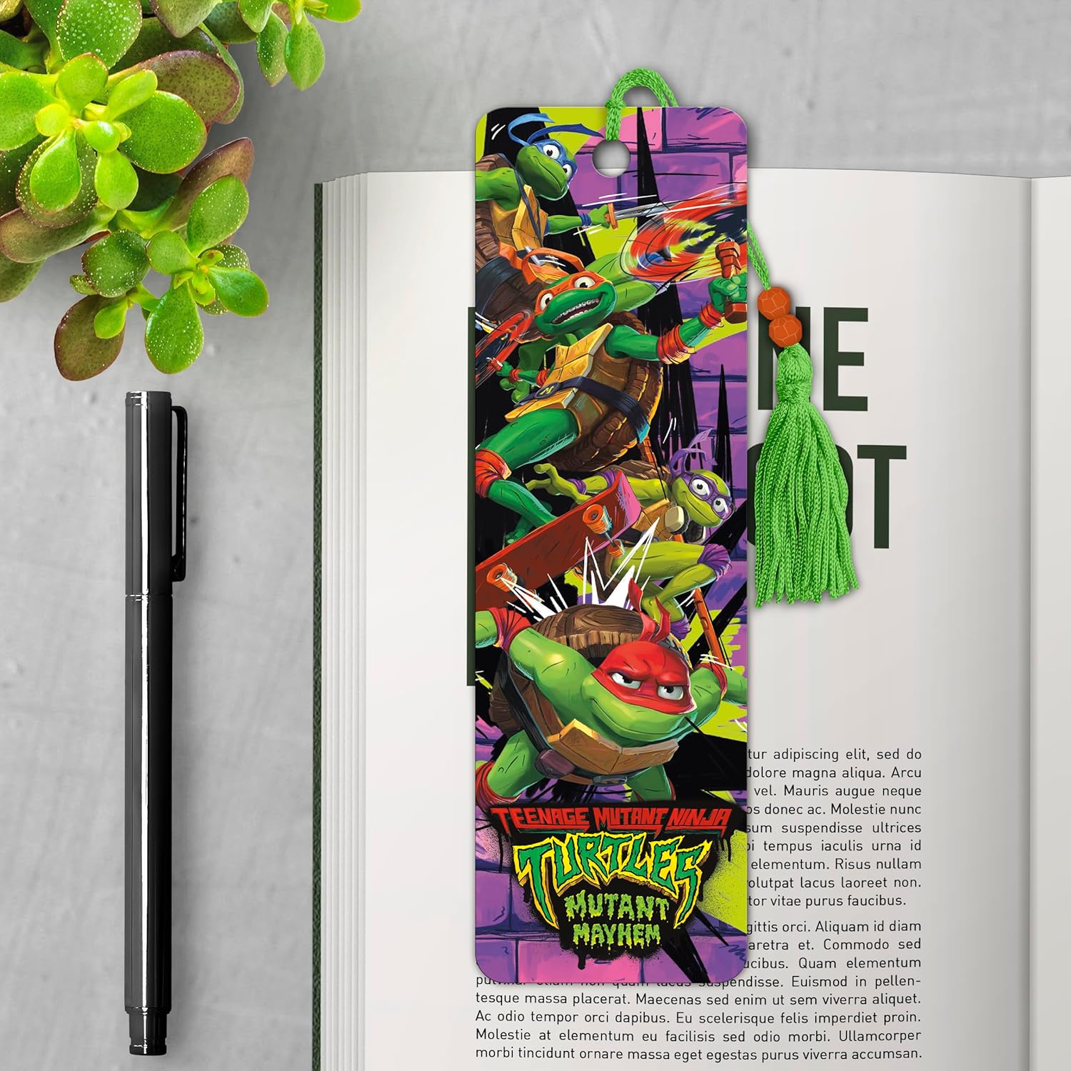 TMNT Mutant Mayhem – Grupo Premier Bookmark Papelería