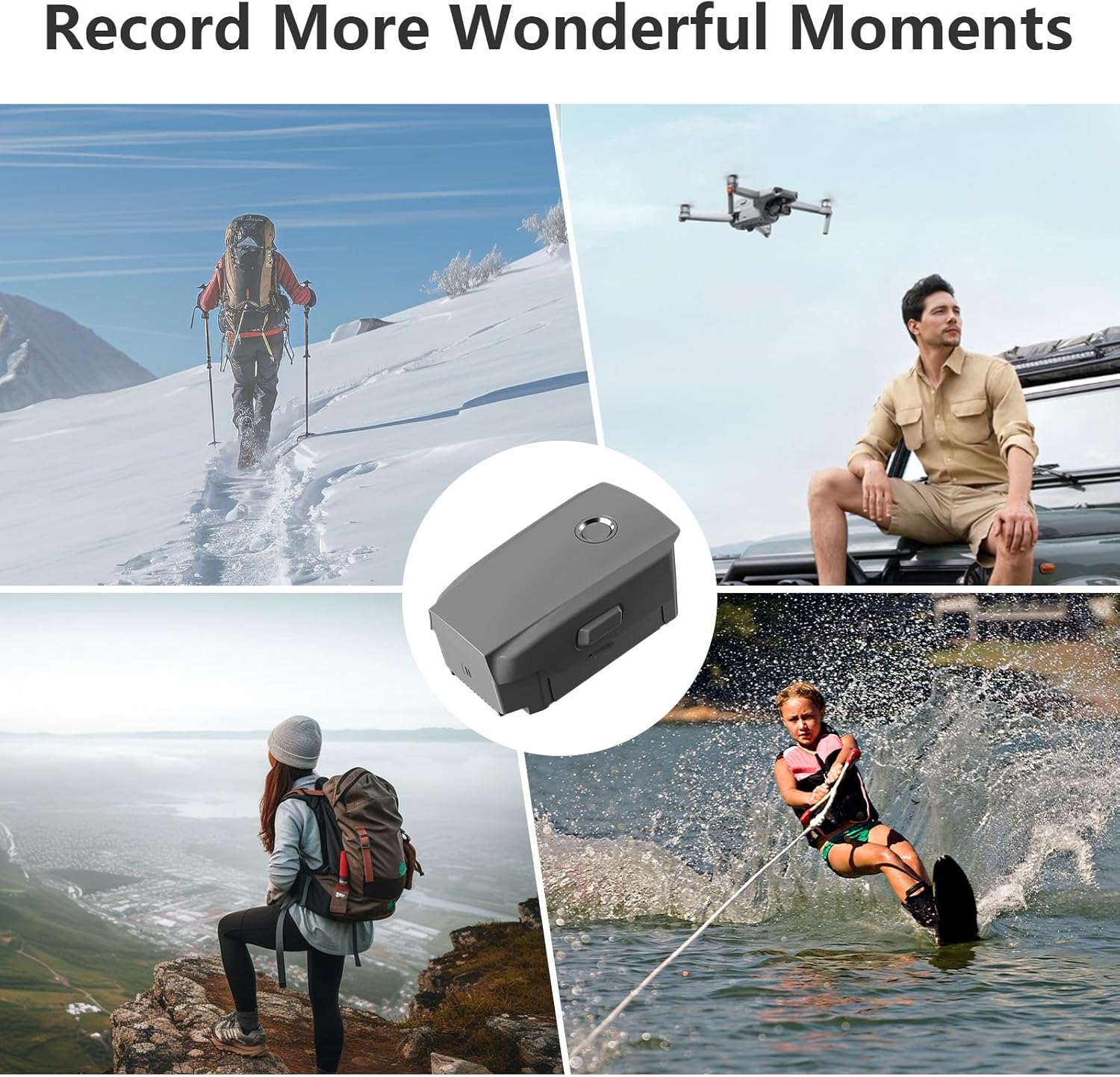 Artman Mavic 2 Pro – Batería de vuelo inteligente de 3850mAh 15.4V para DJI Mavic 2 Pro, Mavic 2 Zoom, Mavic 2 Enterprise Drone, 31 minutos de vuelo