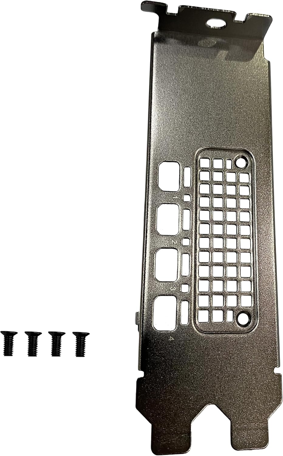 BestParts Nuevo reemplazo de soporte largo de altura completa para gráficos de video Nvidia Quadro RTX A2000 con tornillos