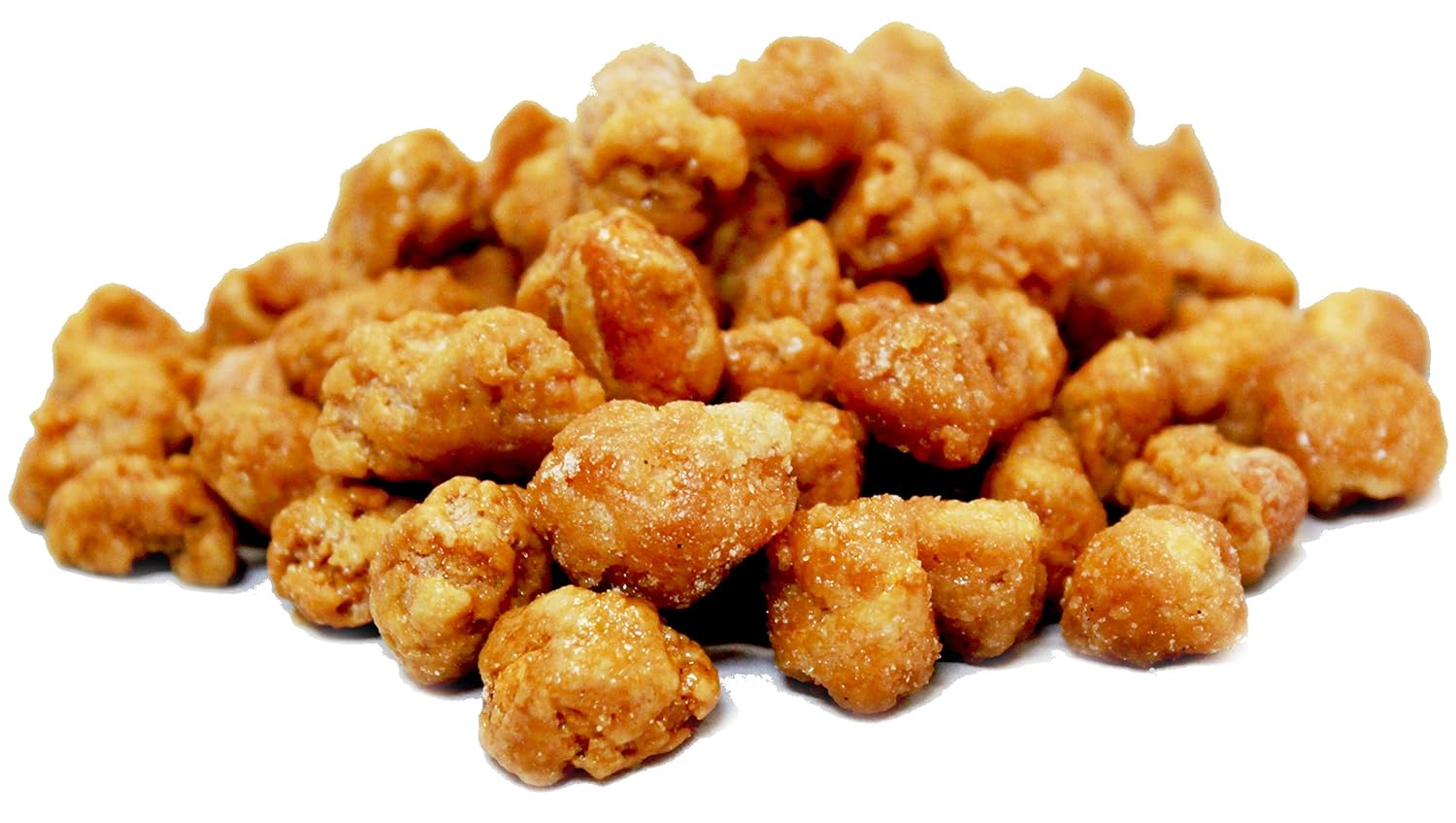 It’s Delish – Cacahuetes cubiertos de caramelo con sabor a canela, 3 libras de nueces a granel  Snacks de maní crujientes y dulces recubiertos de