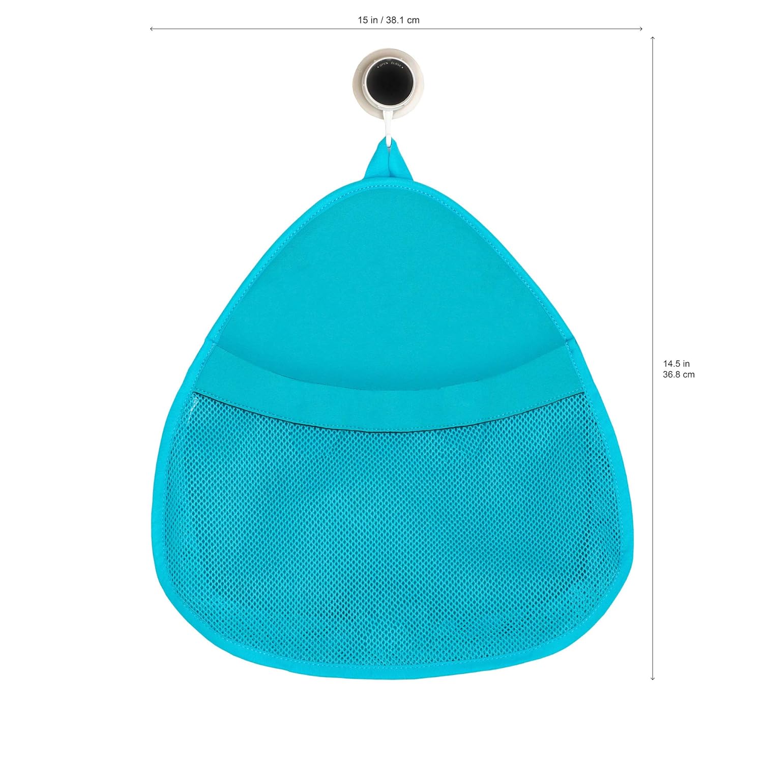 3 Sprouts Organizador de almacenamiento de baño – Organizador para ducha, bebé y juguetes – Morsa