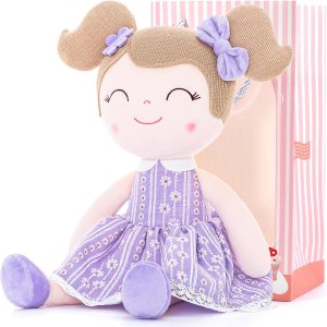 Gloveleya Muñecas Baby Girl Regalos Suave Felpa Lavanda Daisies Muñeca 16 pulgadas Gloveleya Muñecas Baby Girl Regalos Suave Felpa Lavanda Daisies Muñeca 16 pulgadas