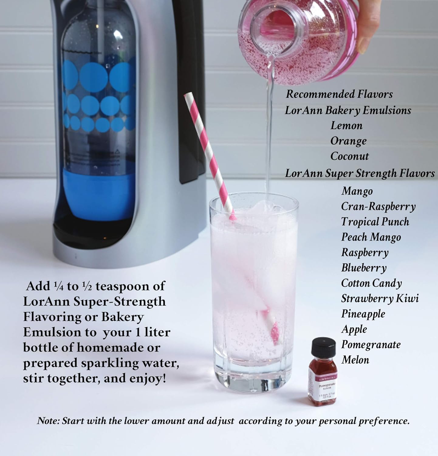 LorAnn Sabor Raspberry SS, 1 botella de dram (0.0125 fl oz – 0.1 fl oz – 1 cucharadita)