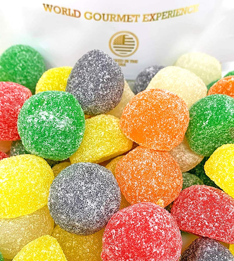 SweetGourmet Jelly Giant Gum Drops Candy  1 libra