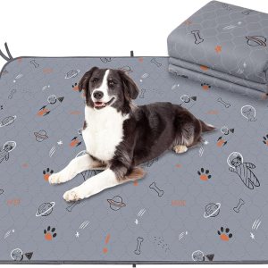 UPSKY Almohadillas lavables para orina para perros, paquete de 2 almohadillas para cachorros de 36 x 41 pulgadas, almohadillas reutilizables para UPSKY Almohadillas lavables para orina para perros, paquete de 2 almohadillas para cachorros de 36 x 41 pulgadas, almohadillas reutilizables para