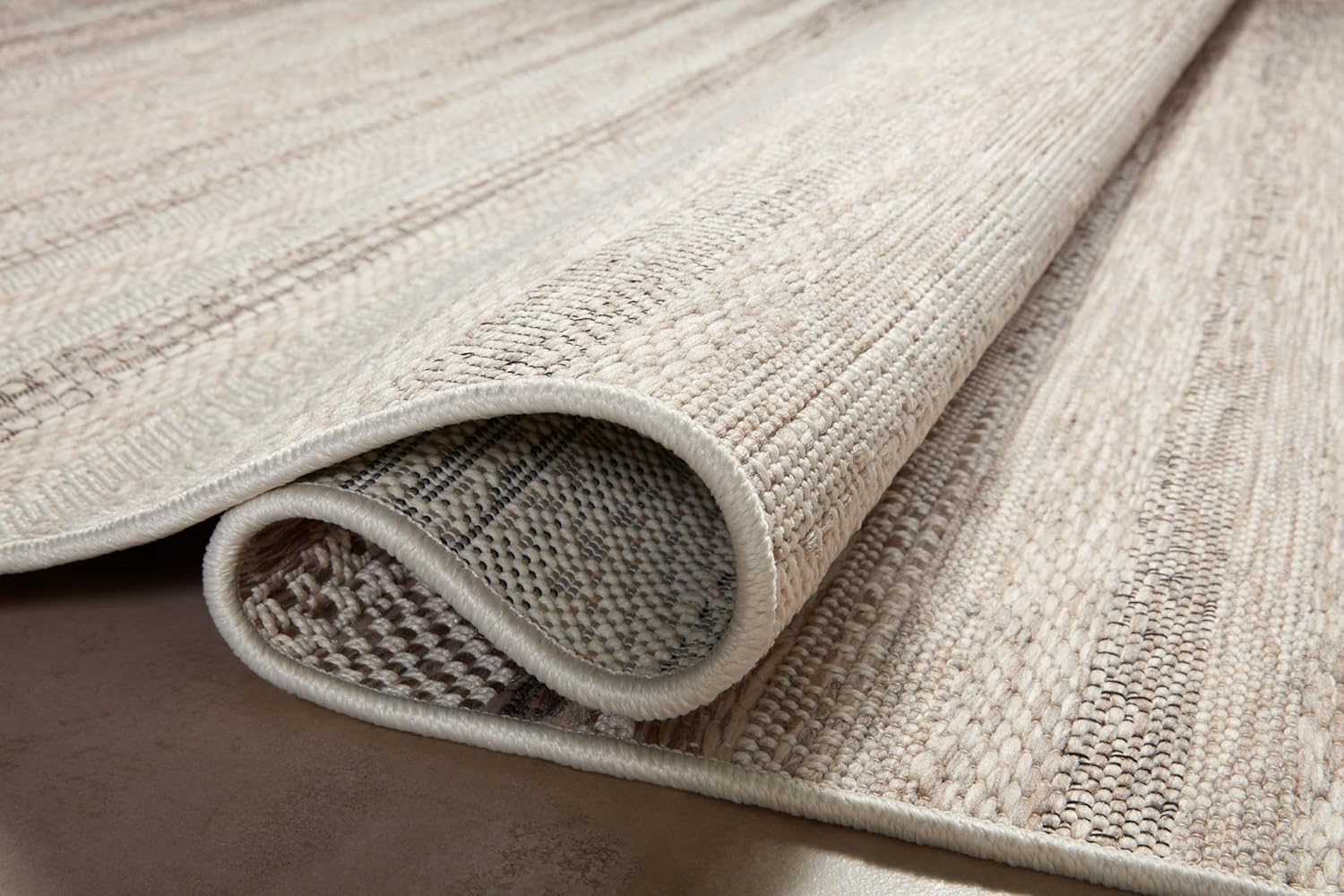 Loloi Amber Lewis x Loloi Malibu Collection MAB-02 – Alfombra de pasillo para interior y exterior, 2′-3″ x 7′-7″, color marfilmulticolor