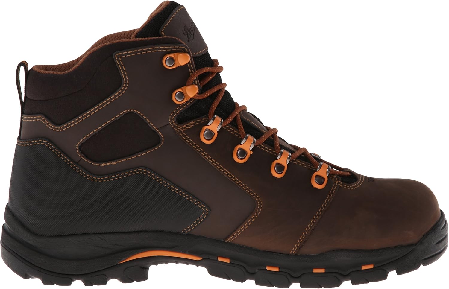 Danner Vicious – Botas de trabajo con punta compuesta de 4.5 pulgadas para hombre, cuero de grano completo con forro Gore-Tex transpirable, sistema