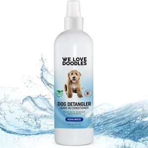We Love Doodles Aerosol desenredante para perros, acondicionador sin enjuague para perros, espray desenredante para perros, espray desenredante para We Love Doodles Aerosol desenredante para perros, acondicionador sin enjuague para perros, espray desenredante para perros, espray desenredante para