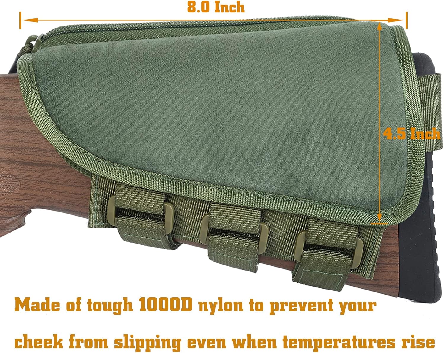 Soporte para mejillas Buttstock diseñado para escopeta y carcasa de rifle