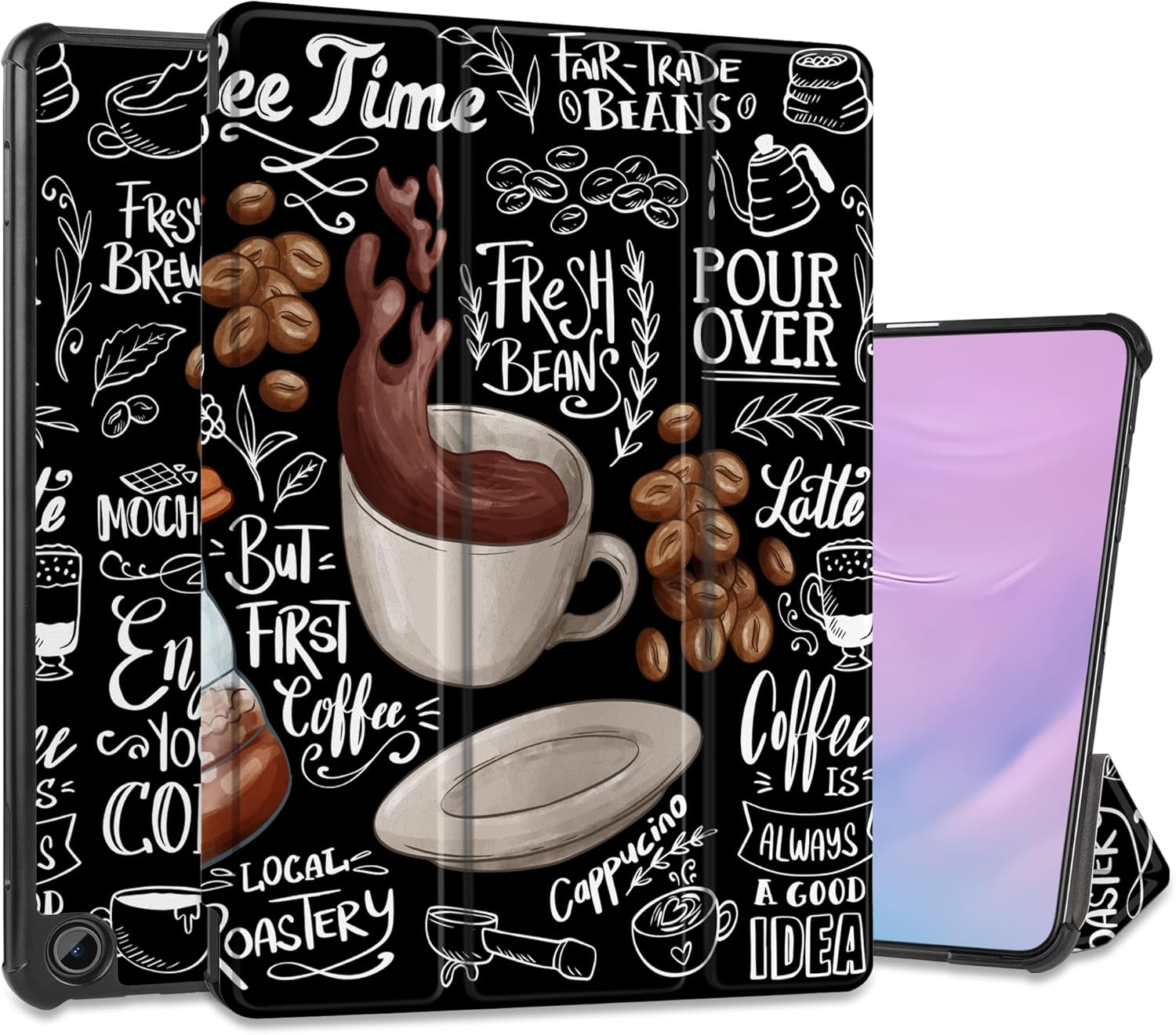 MEEgoodo Funda para Tienda Fire Max 11 2023 (solo compatible con tablet de 13 generación), fundas para tableta con soporte plegable + apagado y