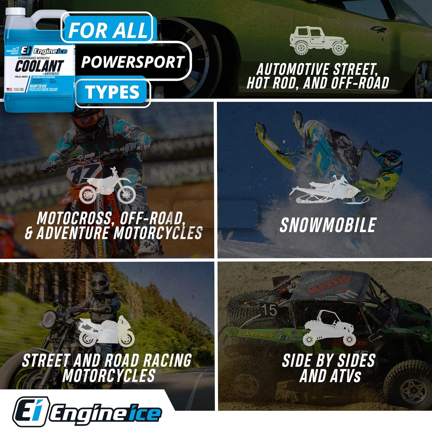 Engine Ice – anticongelante de alto rendimiento.