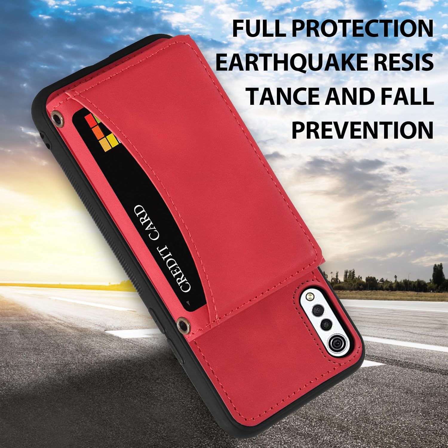 Asuwish Funda de teléfono para LG Velvet 5GLGVelvet Verizon G5 UW T-mobile 2020 Funda tipo cartera con protector de pantalla de vidrio templado y