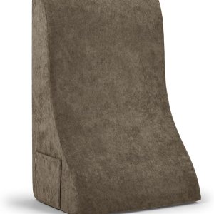 baibu Almohada de cuña de cama de 25 x 20 pulgadas para aliviar el dolor de espalda, piernas y rodilla, soporte de espalda para sentarse en la baibu Almohada de cuña de cama de 25 x 20 pulgadas para aliviar el dolor de espalda, piernas y rodilla, soporte de espalda para sentarse en la