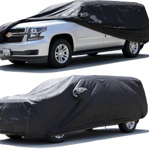 Funda de coche para Cadillac Escalade ESV XtremeCoverPro PRO Series 2002, 2003, 2004, 2005, 2006, 2007, 2008, 2009, 2010, color negro Funda de coche para Cadillac Escalade ESV XtremeCoverPro PRO Series 2002, 2003, 2004, 2005, 2006, 2007, 2008, 2009, 2010, color negro