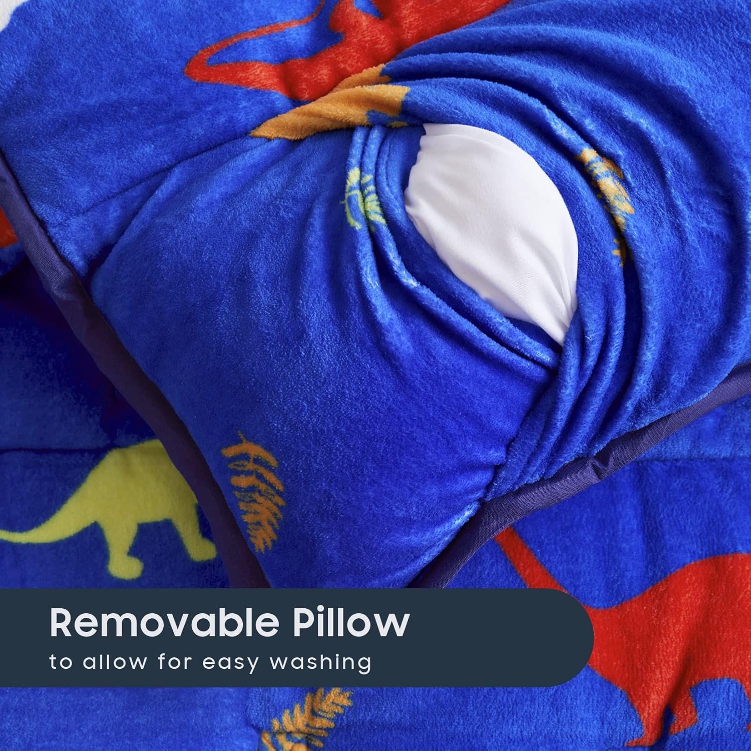 Wake In Cloud – Tapete polar para siesta con almohada y manta, felpa cálida para niños y niñas, guardería, preescolar, jardín de infantes, coloridas