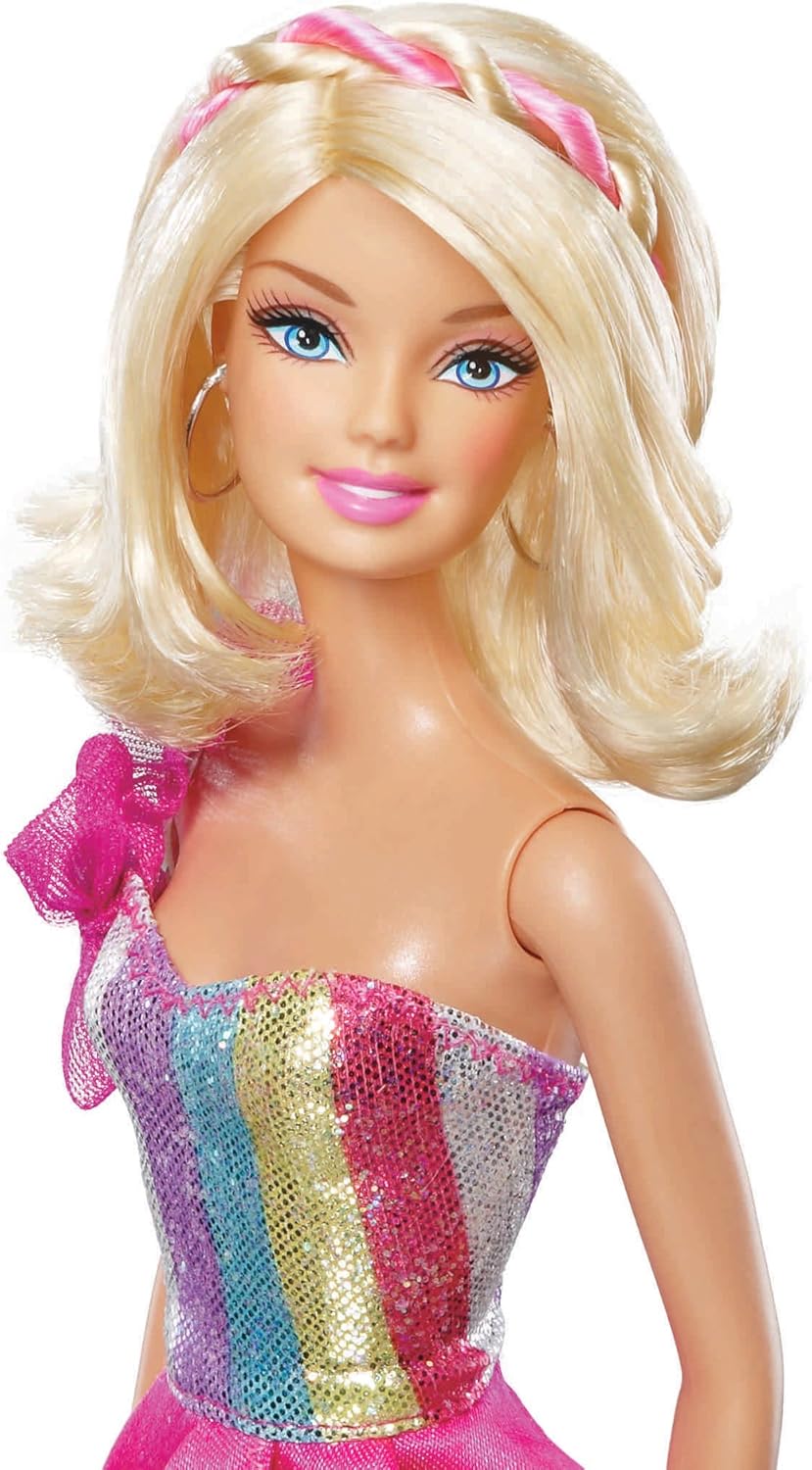Barbie Hairtastic – Muñeca rubia de corte y estilo