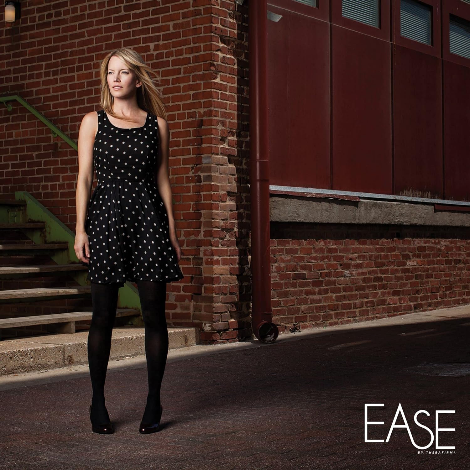 Pantimedias de apoyo para mujer de Ease Opaque  30-40mmHg firmes Graduados Medias de compresión