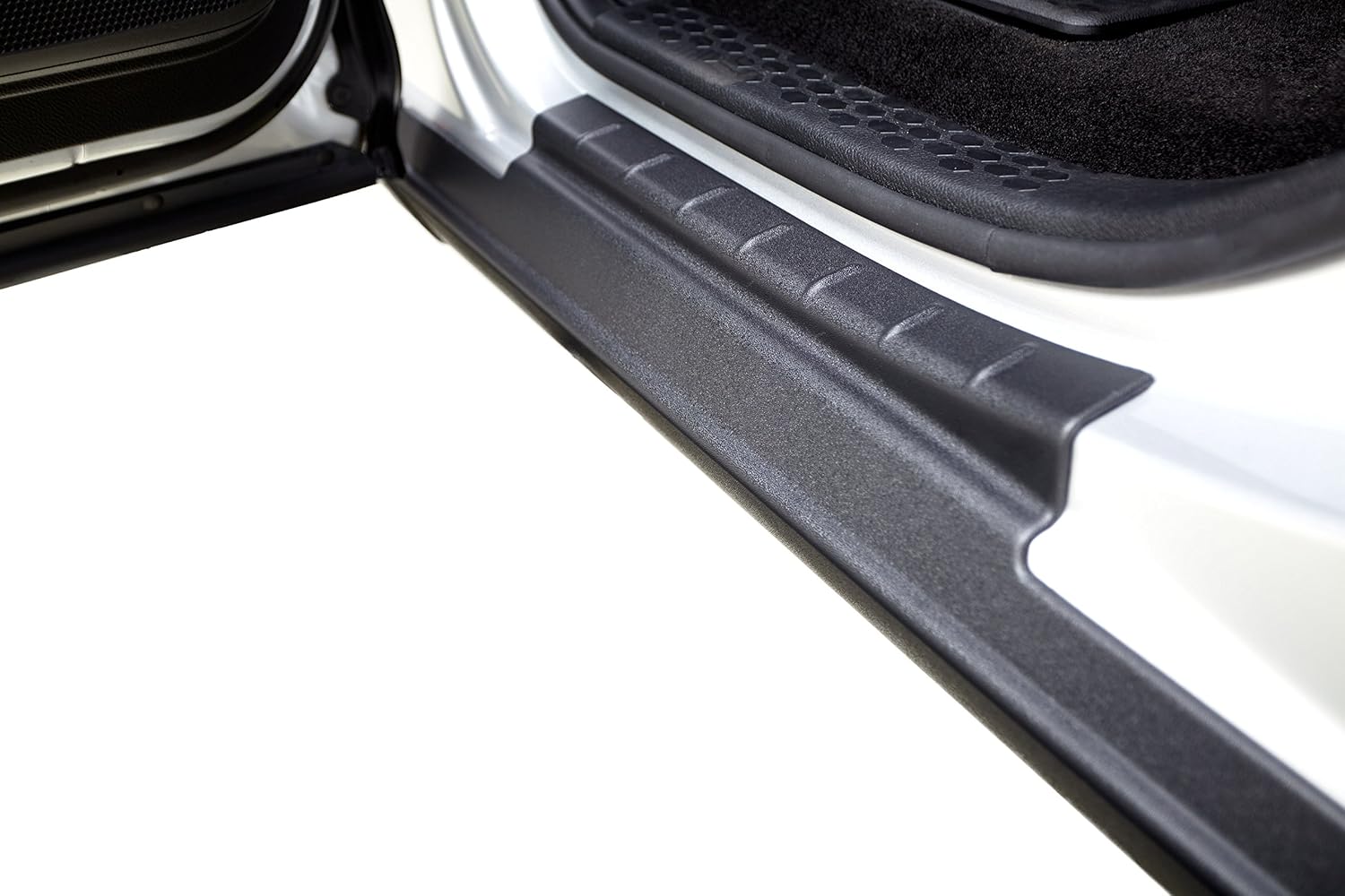 Bushwacker Trail Armor Side Rocker  Juego de 4 piezas, negro, acabado texturizado  14071  Compatible con Ford F-150 Extended Cab 2009-2014