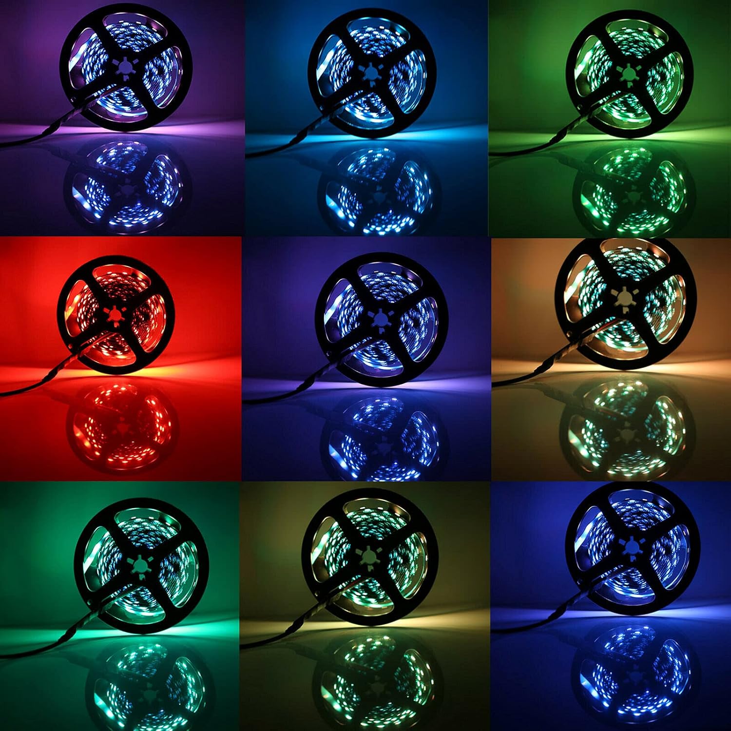 GSYFDZSWZX Fengyan – Tira de luces LED de 9.8ft, 5050 SMD RGB 5 V, USB, cinta de diodo de neón, flexible, a rayas, para decoración de pantalla de